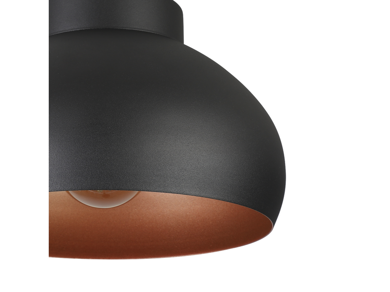 EGLO Mogano 2 schwarz, kupfer