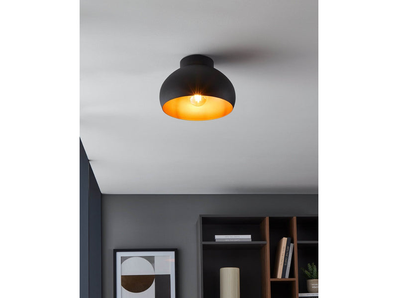 EGLO Mogano 2 schwarz, kupfer