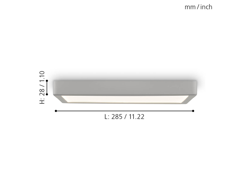 EGLO Molay silber