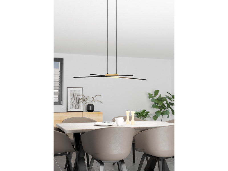EGLO Panagria schwarz, braun
