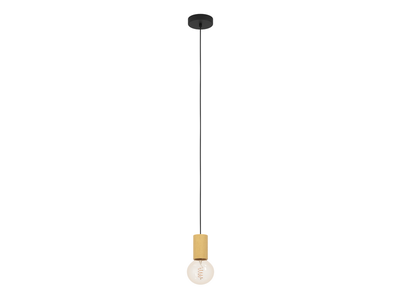 EGLO Pozueta 1 schwarz, braun