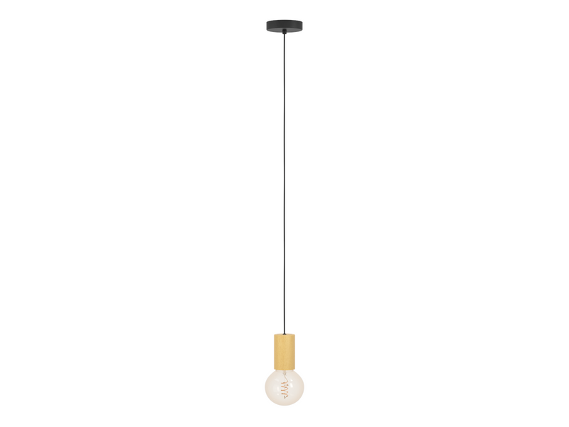 EGLO Pozueta 1 schwarz, braun