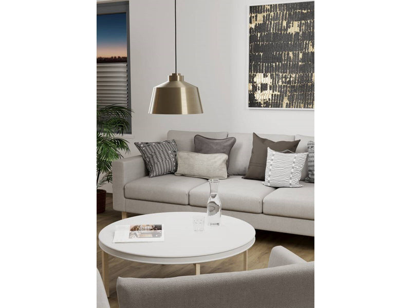EGLO Southery creme-gold gebürstet, weiss