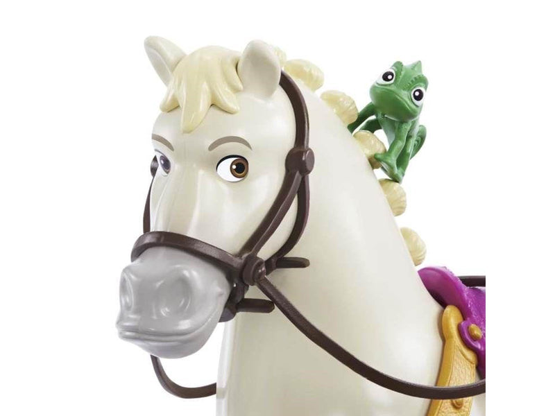 Disney Princess Rapunzel Doll And Maximus Horse Set With Accessories Saddle With Doll Clip