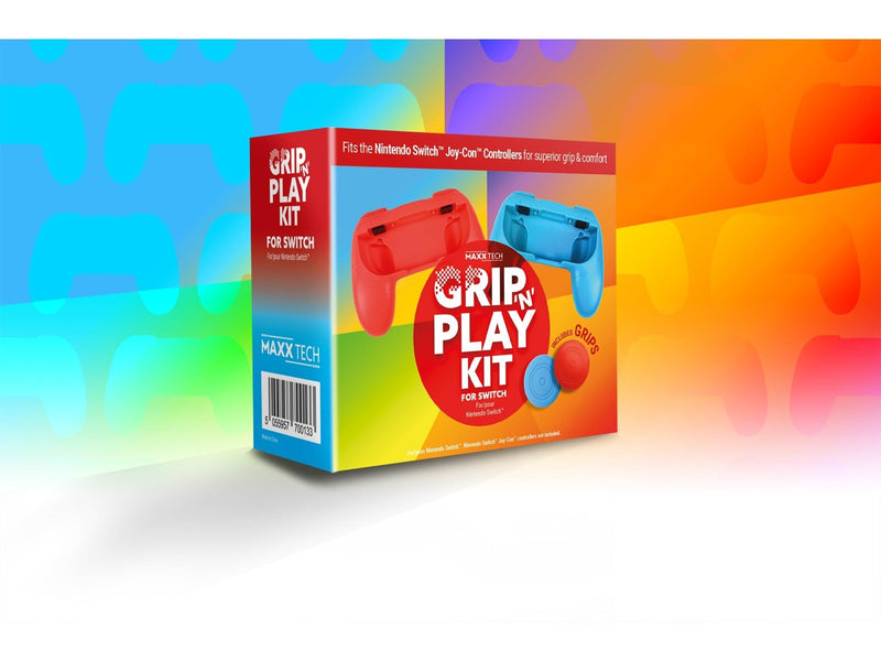 MAXX TECH Grip ‘n’ Play Controller Kit - Nintendo Switch