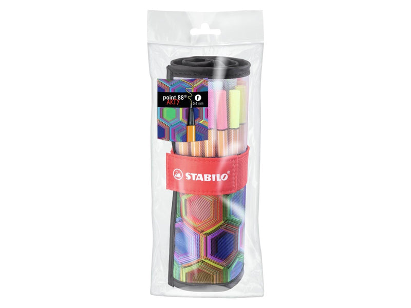 STABILO  ARTY Rollerset of 25 pens