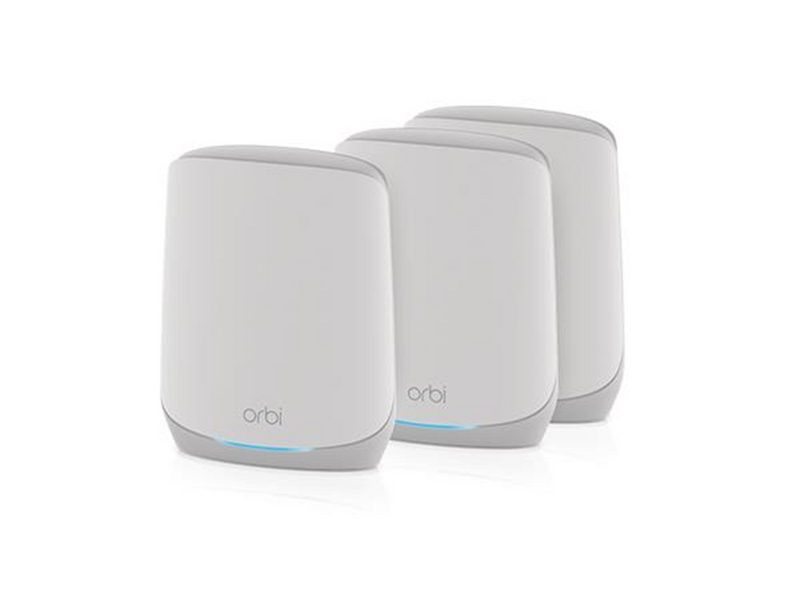 Netgear Orbi RBK763S Tri-band WiFi 6 Mesh System (3-Pack / Router + 2 Satellites) Homeplugs