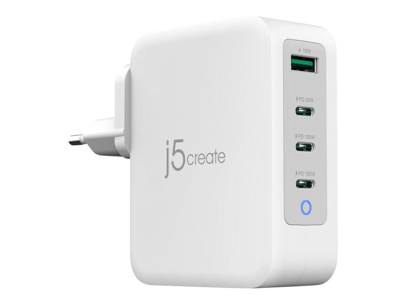 j5create 130W GaN 4-Port Charger