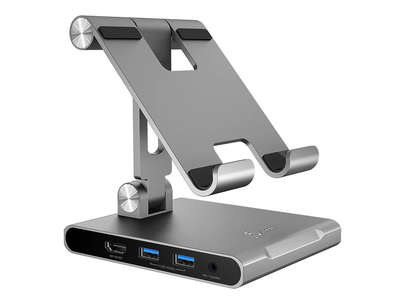 j5create JTS224-N - Multi-Angle Stand with Docking Station for iPad Pro