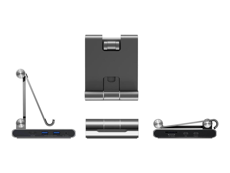 j5create JTS224-N - Multi-Angle Stand with Docking Station for iPad Pro