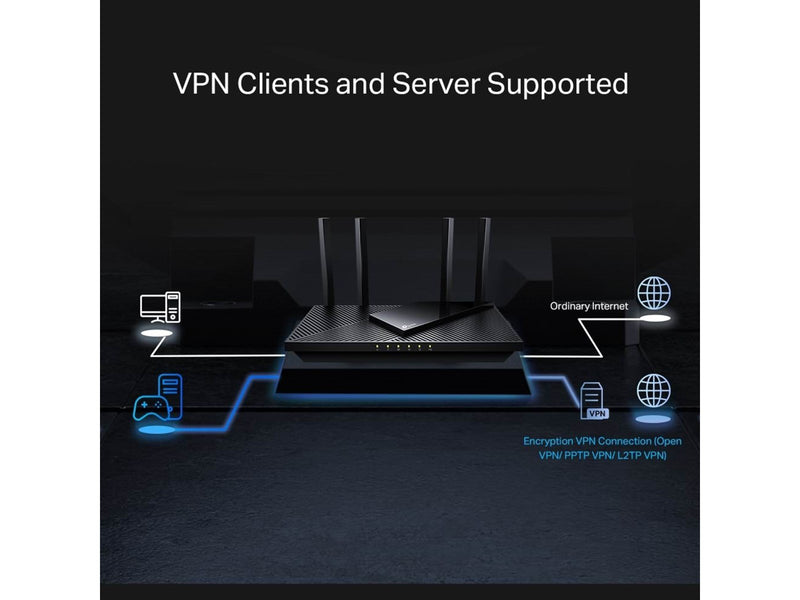 TP-Link Archer AX55 Pro AX3000 Multi-Gigabit Wi-Fi 6 Router with 2.5G Port - Wireless router Wi-Fi 6