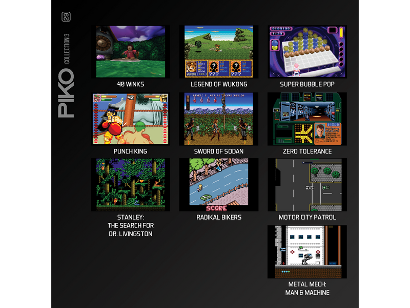 Piko Collection 3 - Evercade - Retro - PEGI 12