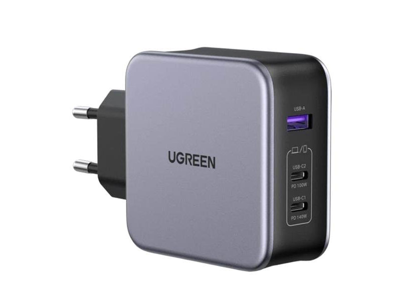 UGREEN Nexode GaN 140W Triple USB Charger - Black