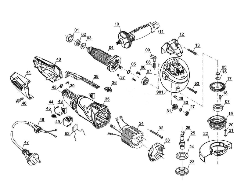 Einhell Winkelschleifer TE-AG 125/750 TE-AG 125/750 (4430880)