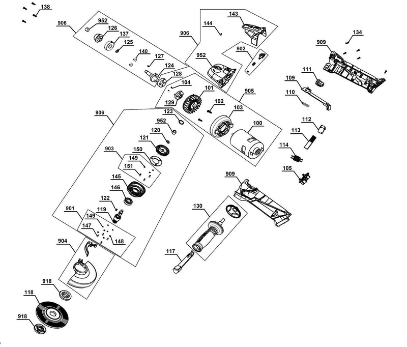 Einhell Akku-Winkelschleifer TE-AG 18/115 Li-Solo (4431110)