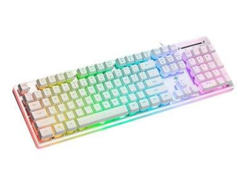 Deltaco GAMING WK75 - Tastaturen - Englisch - US - Weiss
