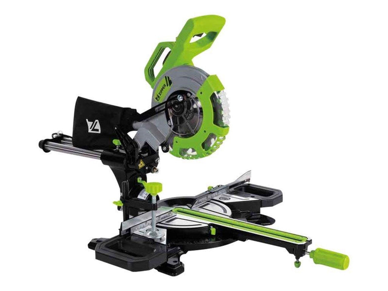 Zipper ZI-KGS210DS - sliding compound miter saw - 1700 W - 210 x 30 mm
