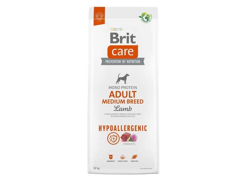 Brit Care Dog Hypoallergenic Adult Medium Breed Lamb
