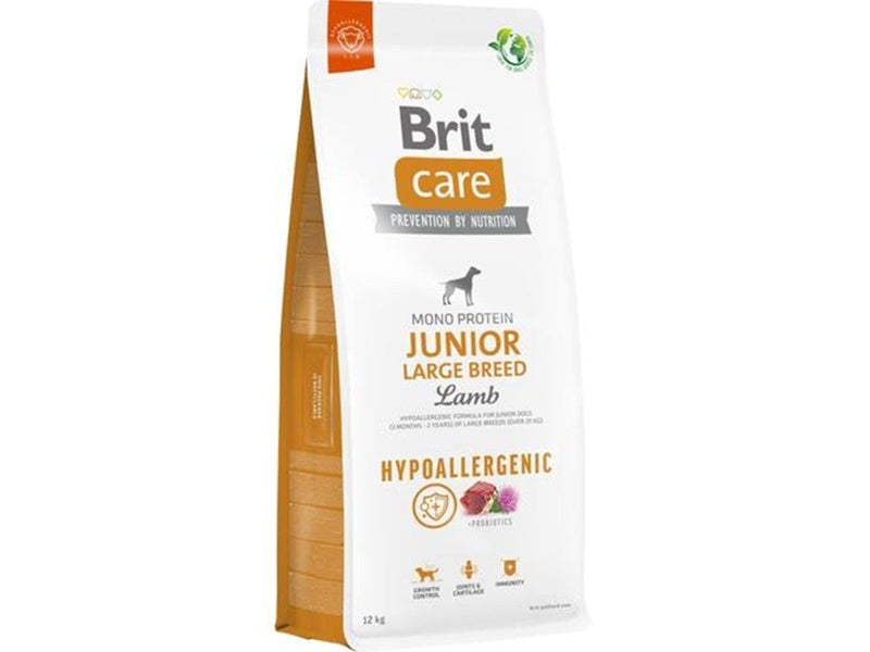 Brit Care Dog Hypoallergenic Junior Large Breed Lamb 12kg