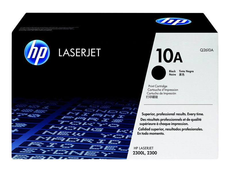 HP Q2610A / 10A Black Toner - Tonerpatrone Schwarz