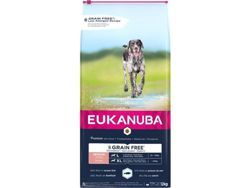 Eukanuba Senior large Grainfree Ocean Fish 12KG