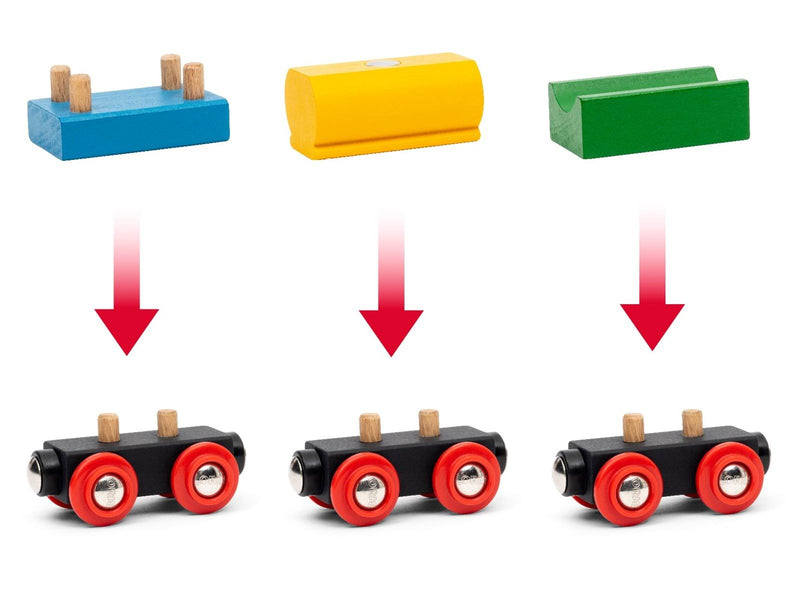 Brio BRIO 65 Jahre Holzeisenbahn Jubiläums-Zugset