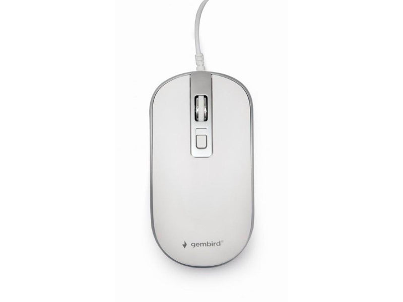 Gembird Wired optical mouse 4B-06 - Maus (Weiß)