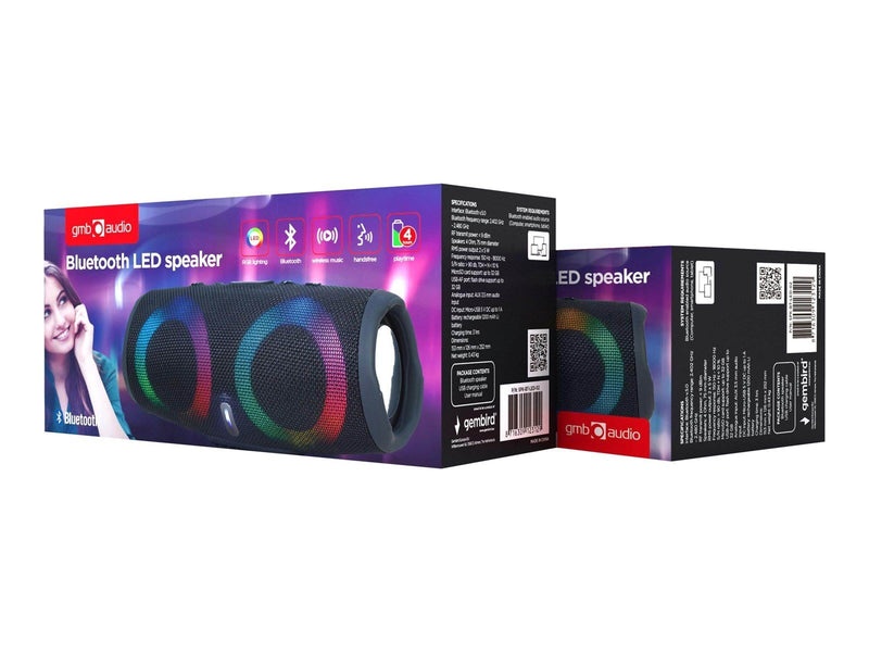 Gembird GMB Audio SPK-BT-LED-02 - speaker - for portable use - wireless