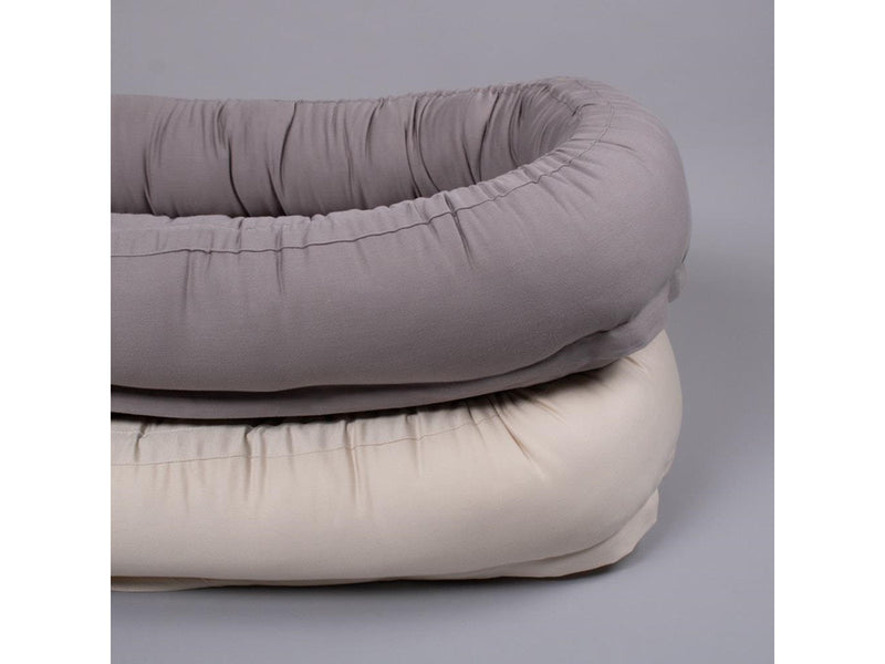 Filibabba Babynest - Premium kapok Grey