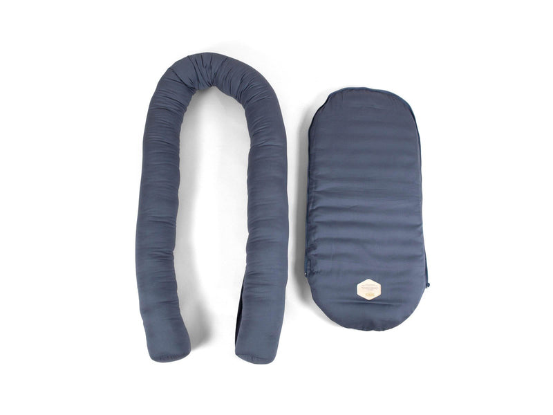 Filibabba Babynest - Kapok Muddly blue