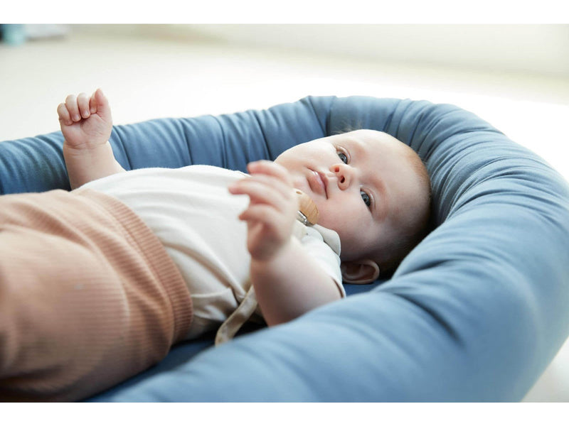 Filibabba Babynest - Kapok Muddly blue
