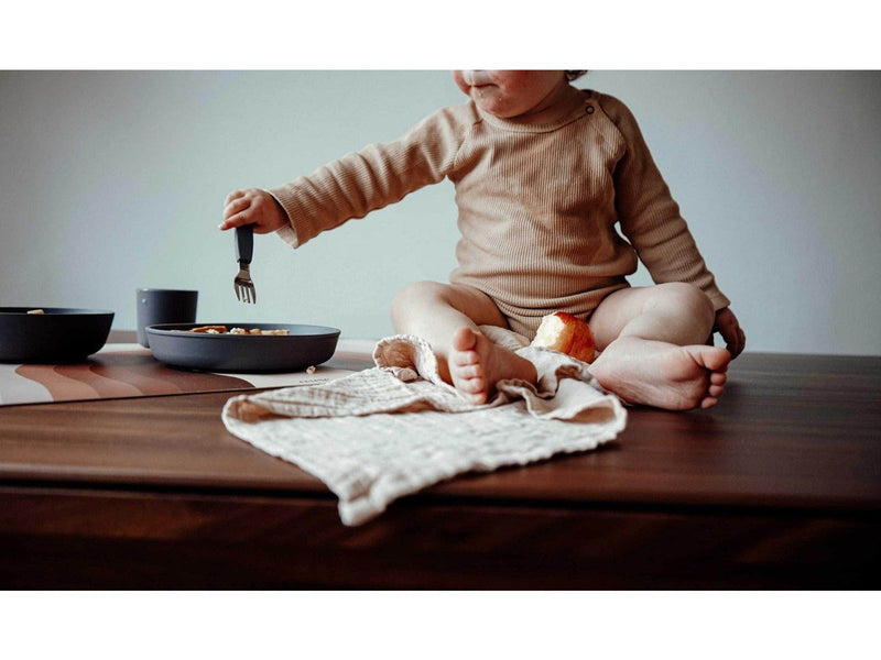 Filibabba Silicone bowl 2-pack - Stone Grey