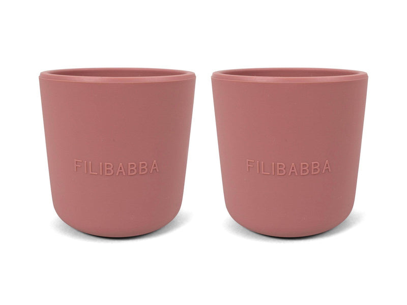 Filibabba Silicone cup 2-pack - Rose