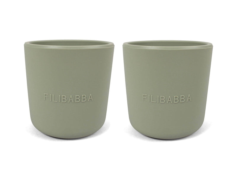 Filibabba Silicone cup 2-pack - Green