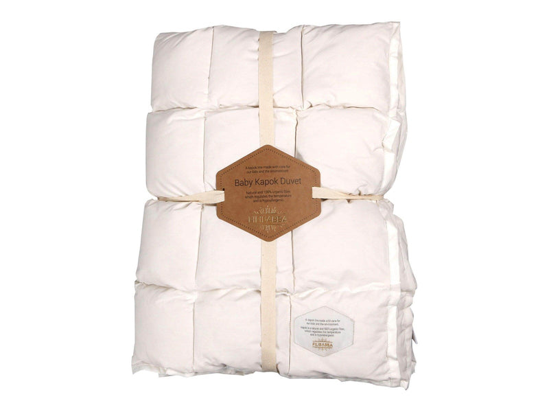 Filibabba Baby duvet - Kapok - nature white