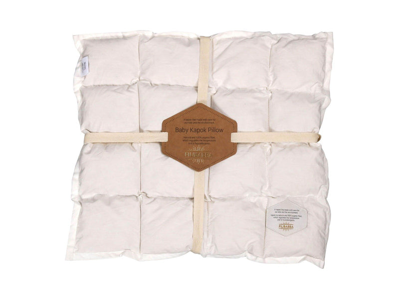 Filibabba Baby pillow - Kapok - nature white