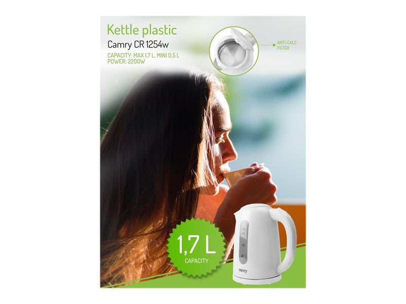 Adler Wasserkocher Camry Premium CR 1254w - kettle - 2200 W