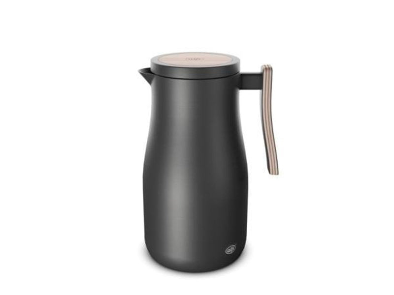 alfi Thermos jug Studio Allure 1 litre Matte black Aluminium