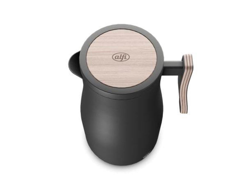 alfi Thermos jug Studio Allure 1 litre Matte black Aluminium