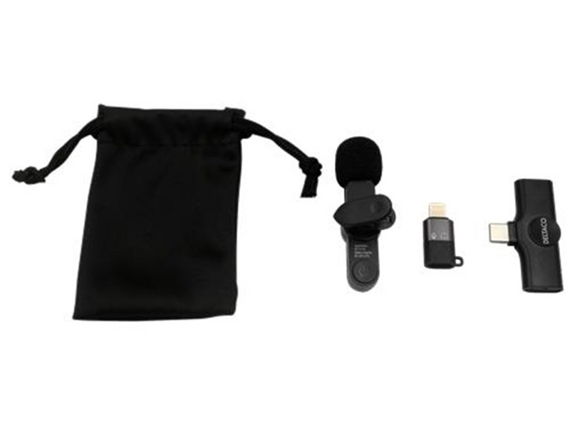 Deltaco Wireless vlogging microphone