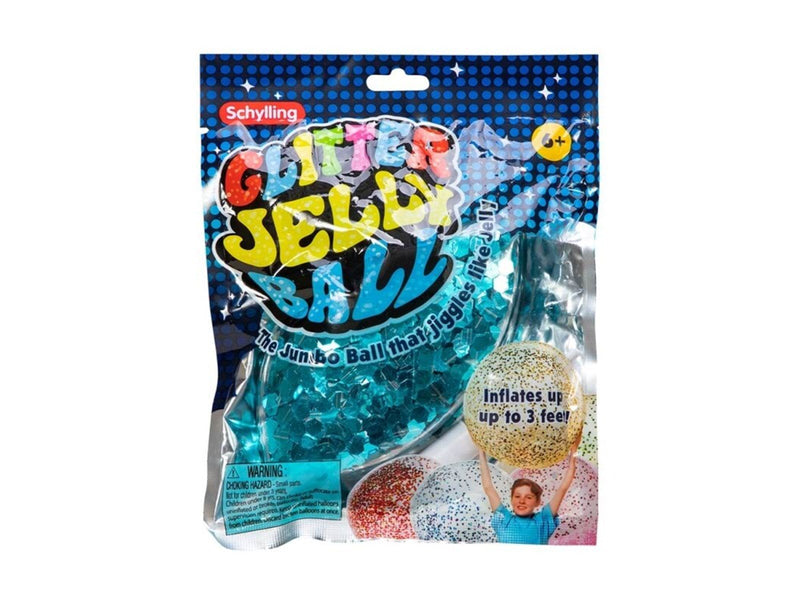 Schylling Jumbo Glitter Jelly Ball (Assorted)