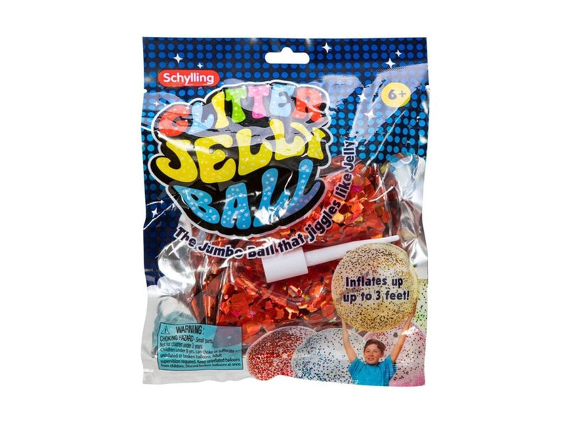 Schylling Jumbo Glitter Jelly Ball (Assorted)