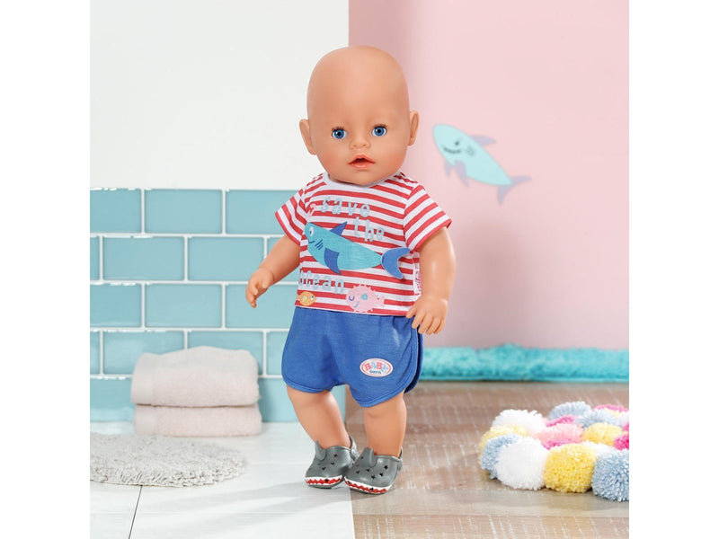 Baby Born Bath Pyjamas wShoes blue 43cm