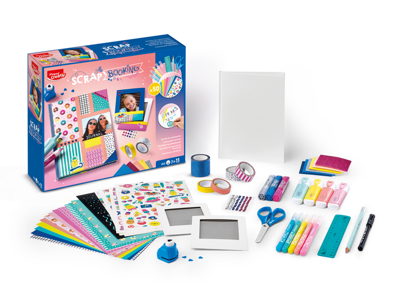 Maped Creativ Scrapbooking - Maxi set more than 50 pcs.