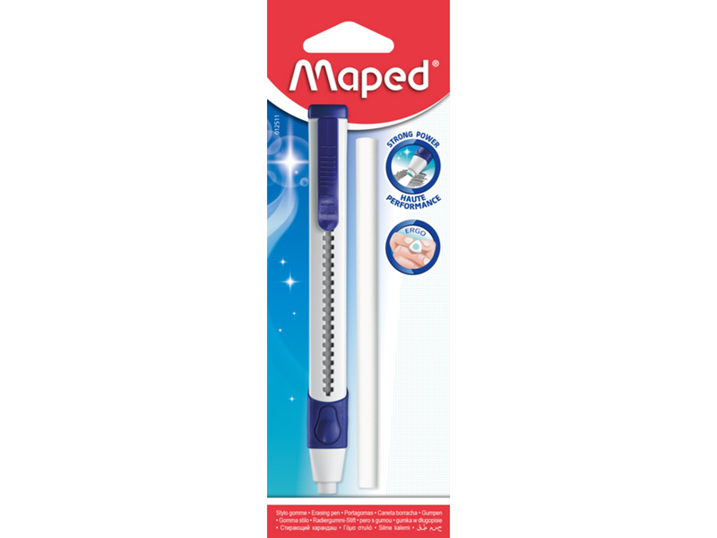 Maped Gom-pen blister with pen and 1 refill