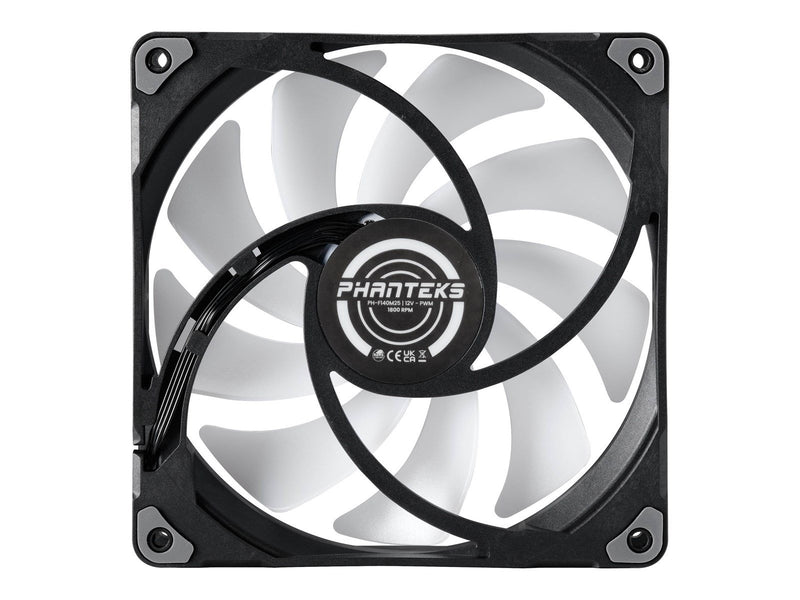 Phanteks M25 140mm PWM Fan DRGB Black 3 Pack - Gehäuselüfter - 140mm - Schwarz