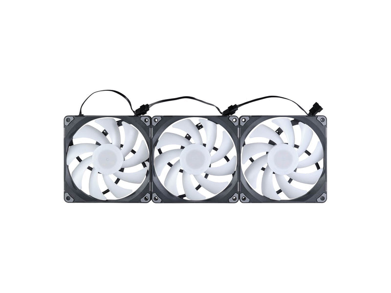 Phanteks M25 140mm PWM Fan DRGB Black 3 Pack - Gehäuselüfter - 140mm - Schwarz