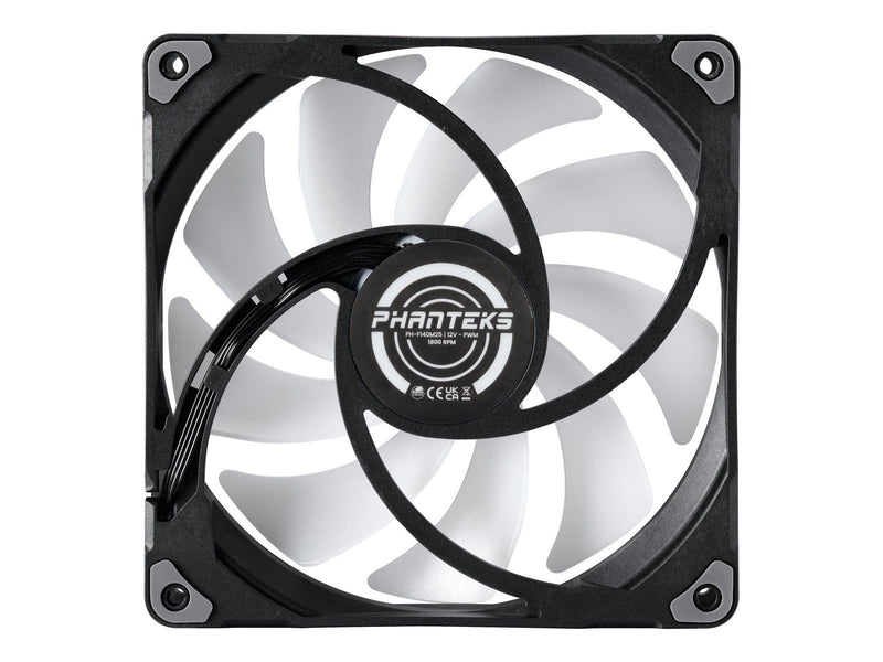 Phanteks M25 140mm PWM Fan DRGB Black 3 Pack - Gehäuselüfter - 140mm - Schwarz