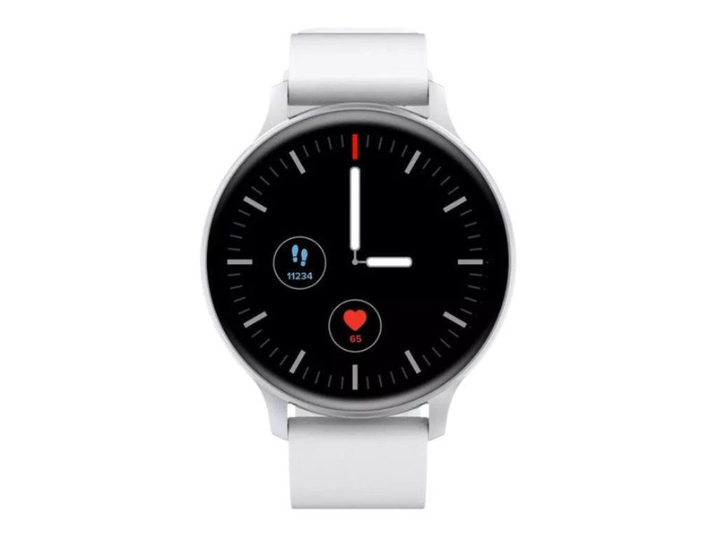 Canyon SW-68 - metal - smart watch with strap - 64 MB - white
