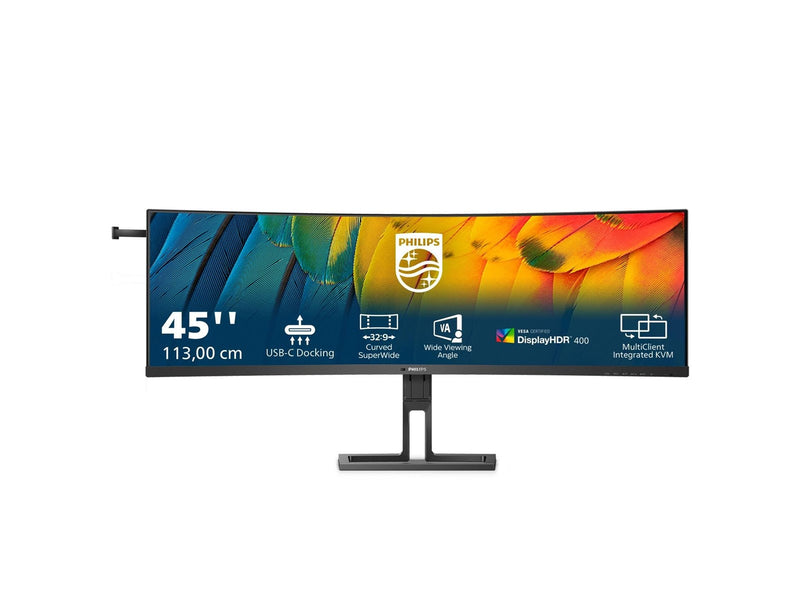 44.5" Philips 45B1U6900C - 5120x1440 - 75Hz - VA - 100W USB-C - KVM switch